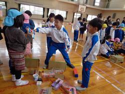 1年生幼稚園を招待してのお祭り