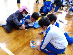 1年生幼稚園を招待してのお祭り