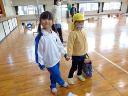 1年生幼稚園を招待してのお祭り