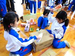 1年生幼稚園を招待してのお祭り