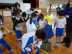 1年生幼稚園を招待してのお祭り