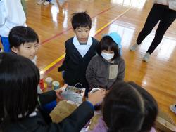 1年生幼稚園を招待してのお祭り