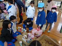 1年生幼稚園を招待してのお祭り