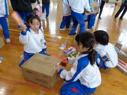 1年生幼稚園を招待してのお祭り