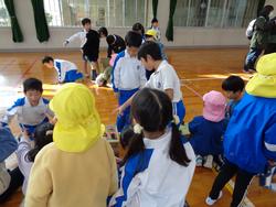 1年生幼稚園を招待してのお祭り