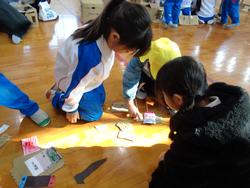 1年生幼稚園を招待してのお祭り