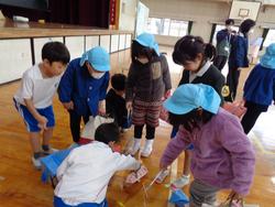 1年生幼稚園を招待してのお祭り