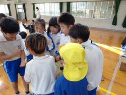1年生幼稚園を招待してのお祭り