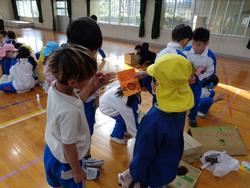 1年生幼稚園を招待してのお祭り