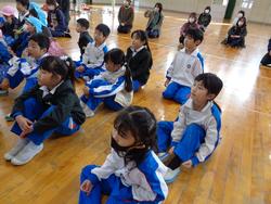 1年生幼稚園を招待してのお祭り