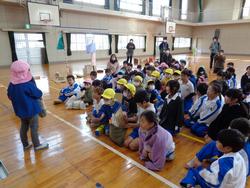 1年生幼稚園を招待してのお祭り