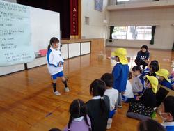 1年生幼稚園を招待してのお祭り