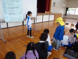 1年生幼稚園を招待してのお祭り