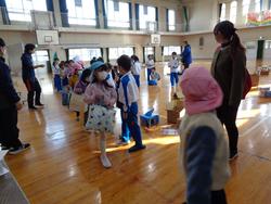 1年生幼稚園を招待してのお祭り