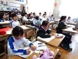 2年生国語の授業