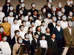 小中学生と歌う大地讃頌