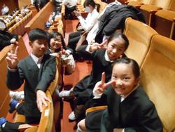 小中学生と歌う大地讃頌