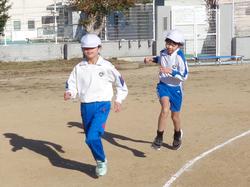 4年生体育の授業