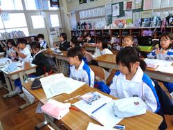 2年生国語の授業