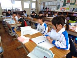 2年生国語の授業