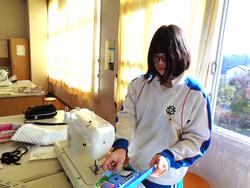 6年家庭科の授業