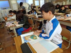 3年生国語の授業