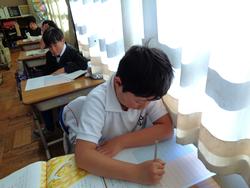 3年生国語の授業