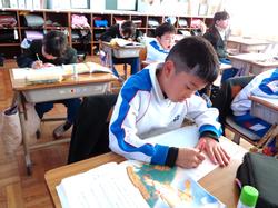 3年生国語の授業