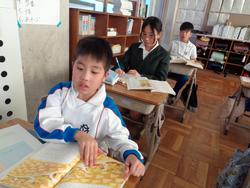 3年生国語の授業