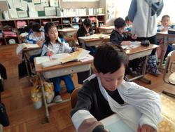 3年生国語の授業