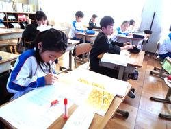 3年生国語の授業