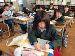 3年生国語の授業