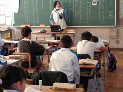 3年生国語の授業