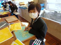 5年生図工の授業