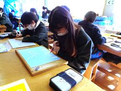 5年生図工の授業