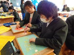 5年生図工の授業