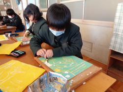 5年生図工の授業