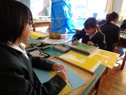 5年生図工の授業