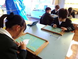 5年生図工の授業