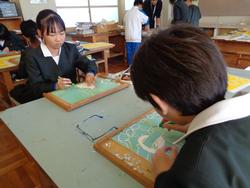 5年生図工の授業