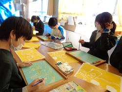 5年生図工の授業