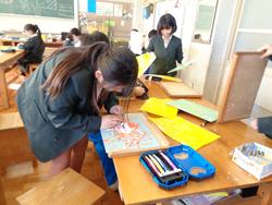 5年生図工の授業