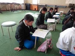 6年生音楽の授業