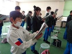 6年生音楽の授業