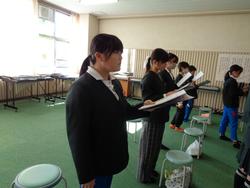 6年生音楽の授業