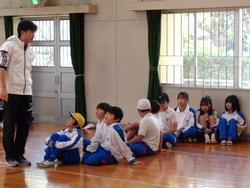 5年生体育の授業