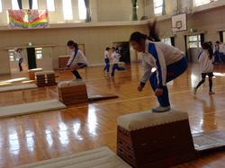 5年生体育の授業