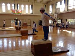 5年生体育の授業