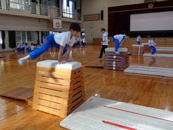 5年生体育の授業