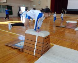 5年生体育の授業